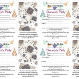 invite choc Chocolate Party Invite